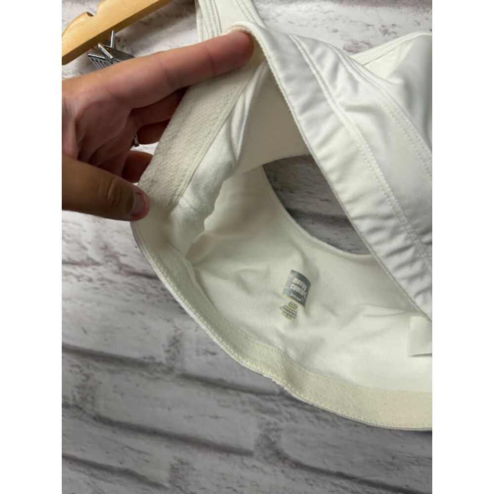Moving Comfort Sports Bra DriLayer Running Size 34C White Athletic Supportive - Picture 3 of 3